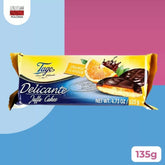 Biscoito Chocolate com Laranja Coberto - Tago 135g