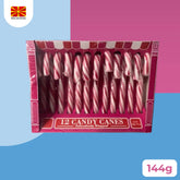 Pirulito Candy Fun Bengalas de Natal 144g - Importado Macedônia