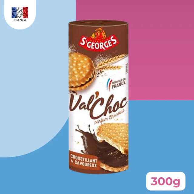 Biscoito Chocolate Val Choc St Georges - 300g