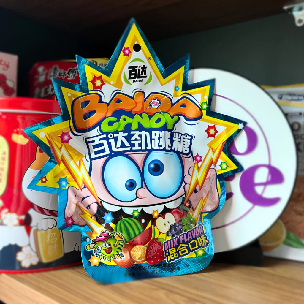 Bala Explosiva Sabor Misto - Rock Roll Popping 30g