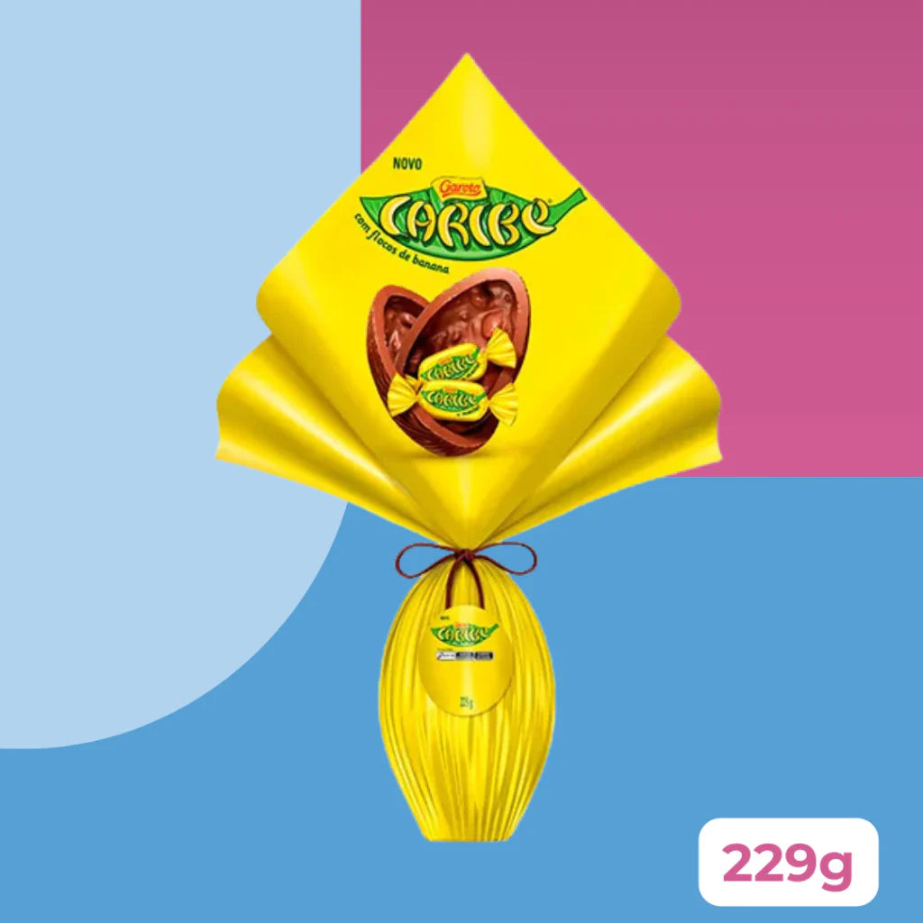 Ovo de Páscoa Caribe Garoto - 229g