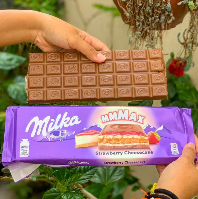Milka MMMAX Strawberry Cheesecake - 300g