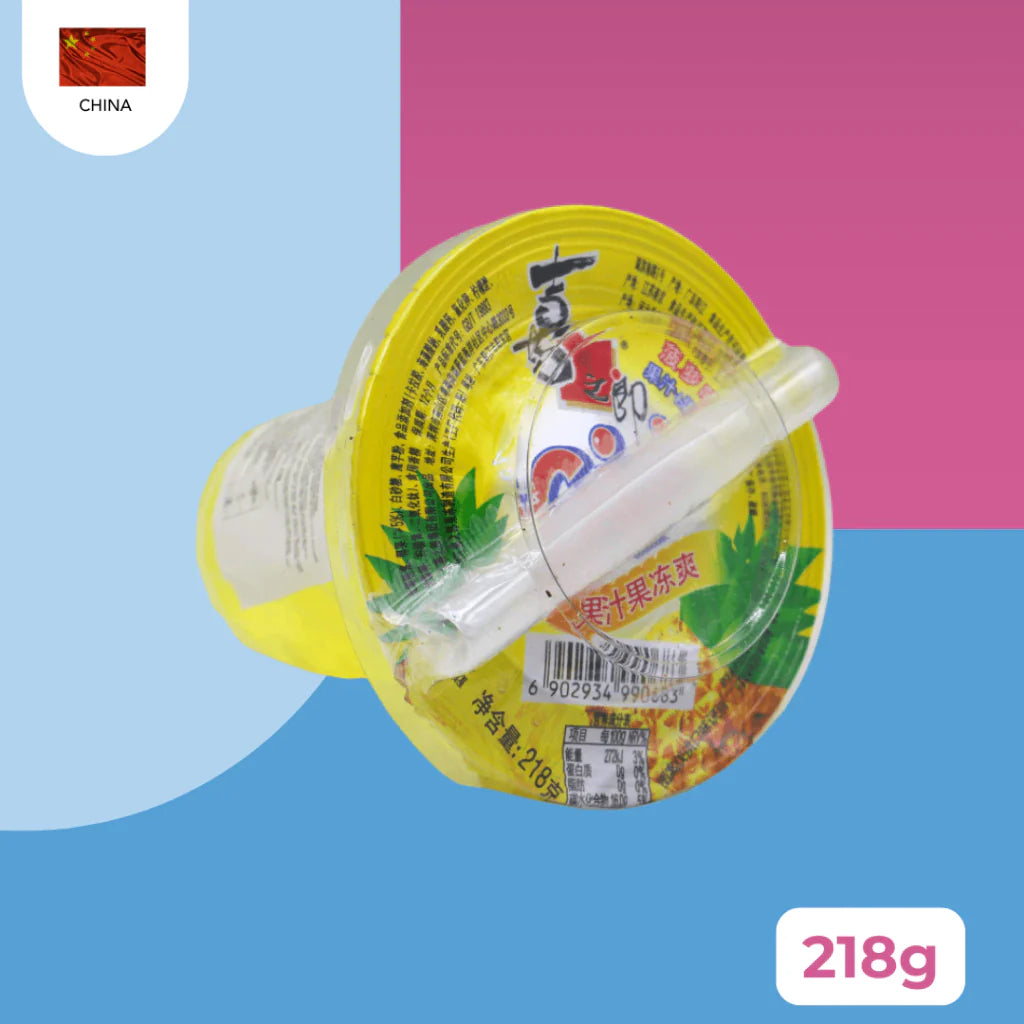 Gelatina de Abacaxi Zhong Shan - 218g