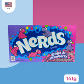 Balas Nerds Uva e Morango - 141g