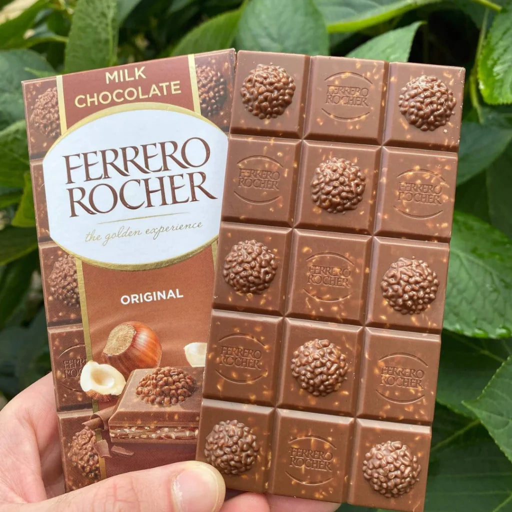 Ferrero Rocher Original Chocolate ao Leite - 90g