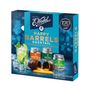 Barris de Chocolate com Coquetel Alcoólico - E-Wedel 200g