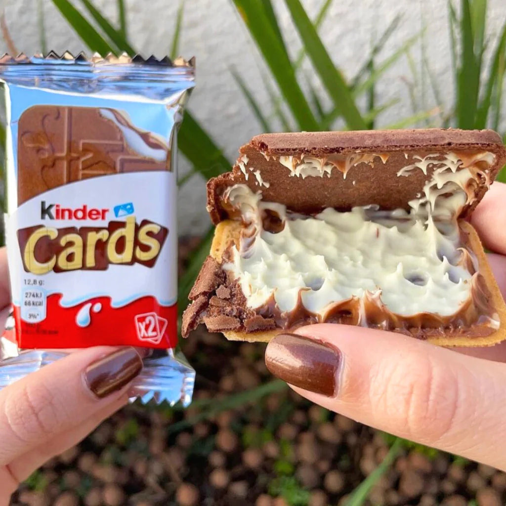 Kinder Cards 100g - Caixa com 05 Unidades