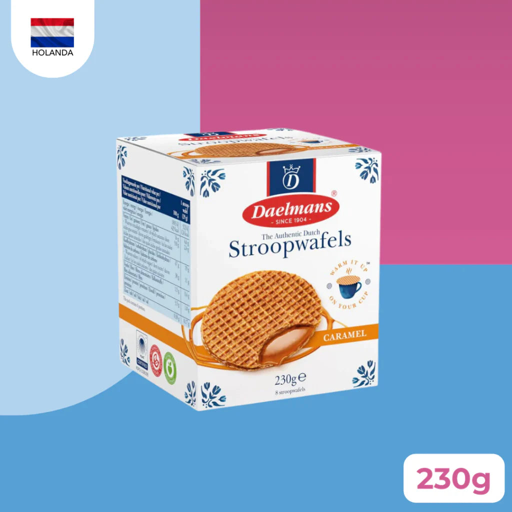 Stroopwafel com Caramelo - 230g
