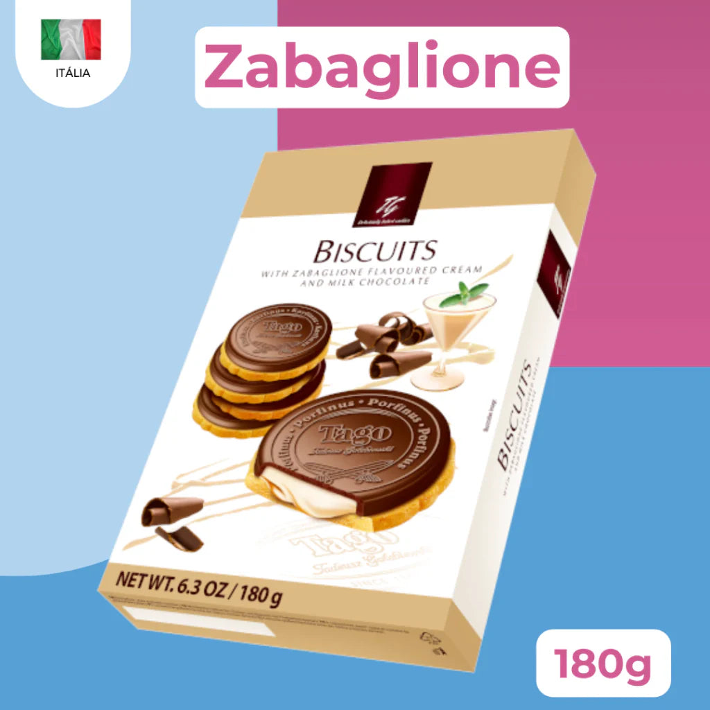 Biscoitos Polonês Zabaglione - Tago 180g
