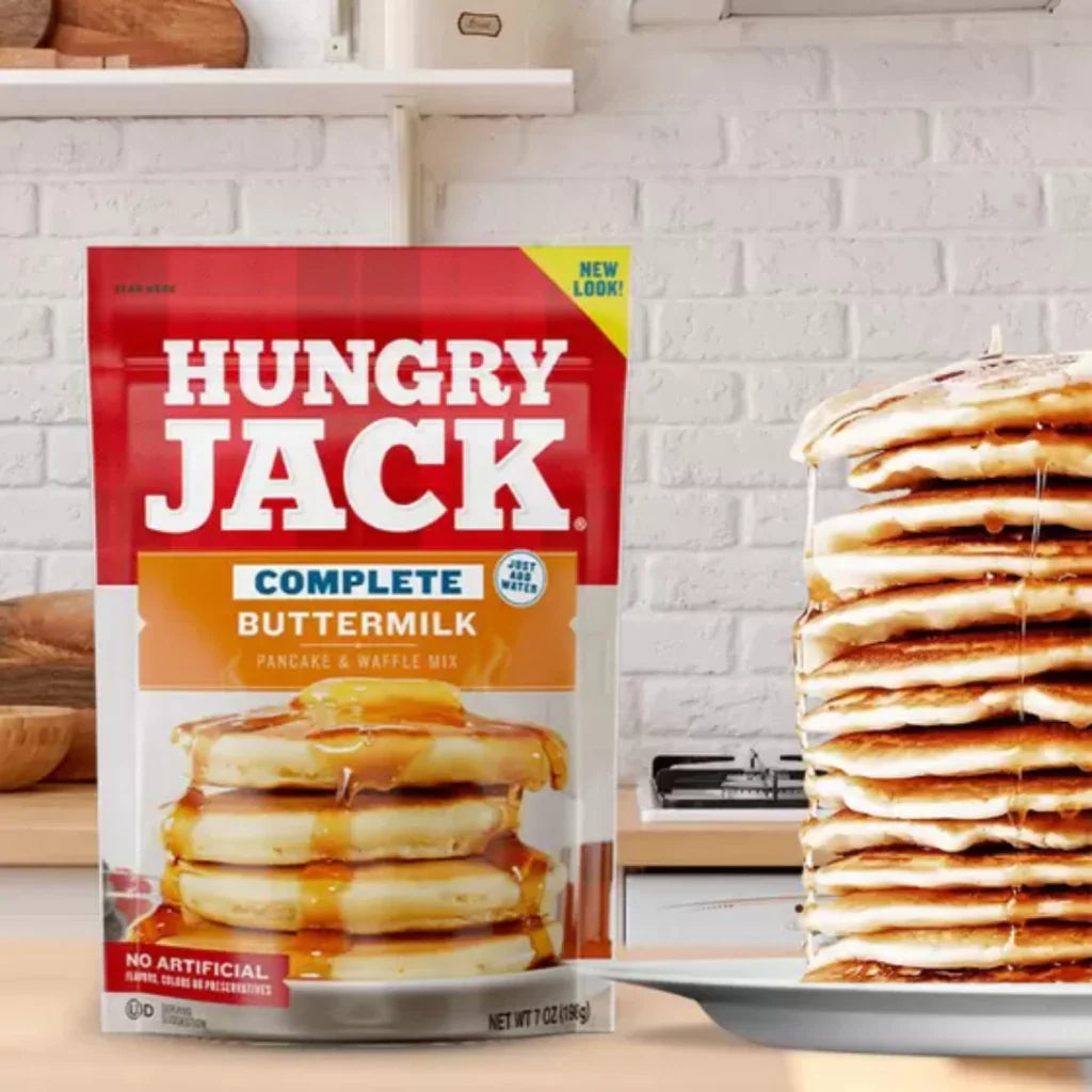Panqueca & Waffle Mix Buttermilk - Hungry Jack 198g